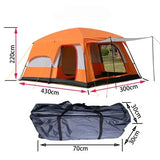 Extra Large 4 Season Tent with 2 Bedrooms