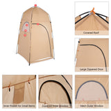 Outdoor Shower Tent with Carry Bag