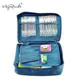 Purplish Blue Outdoor Travel First Aid Kit Bag