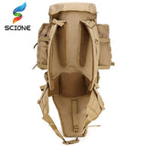 80L Waterproof Molle Camo Tactical Backpack