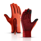 Men's Full Finger Leather Gloves