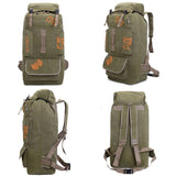 100L Hiking Camping Backpack