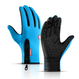 Men's Full Finger Leather Gloves