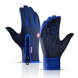 Men's Full Finger Leather Gloves