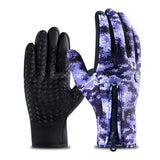 Men's Full Finger Leather Gloves