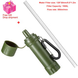 Outdoor Survival Water Filter Straws
